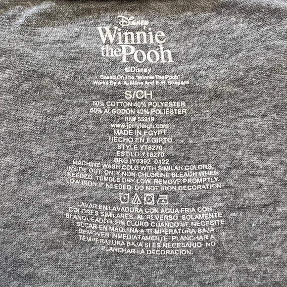 Disney Winnie The Pooh T-Shirt Girls Size Small - Picture 5 of 6